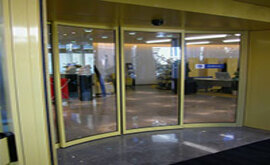 درب کشویی قوسی