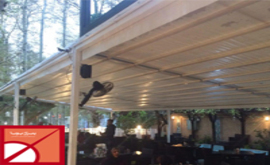 سقف برقی پارچه ای