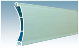 تیغه با ارتفاع مفید 100mm اکسترود دو جداره|کرکره اتوماتیک