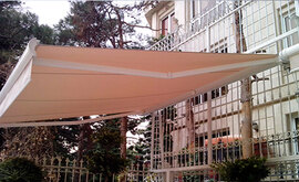 سایبان متحرک مسکونی