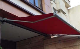 سایبان اتوماتیک برج مسکونی