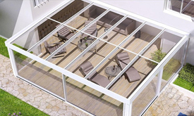 سقف متحرک شیشه ای