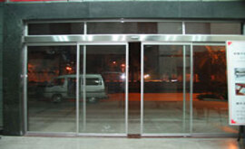 درب اتوماتیک شیشه ای کشویی مدل ACTIVA +4100BP  دو لنگه| اسپانیایی