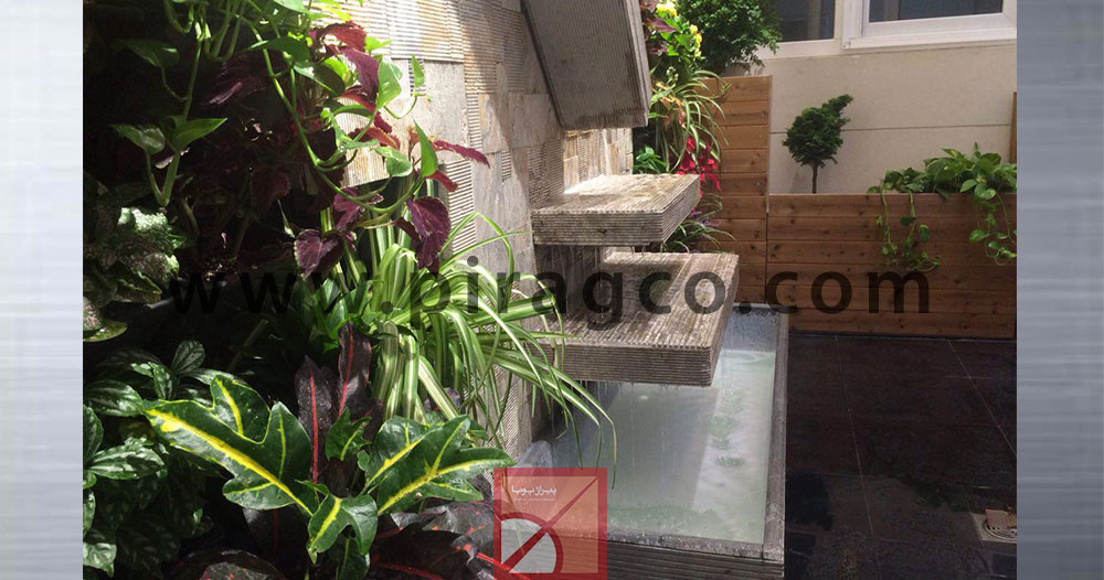 پروژه اجرا شده دیوار سبز